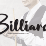 Billiard Font - Featured Image