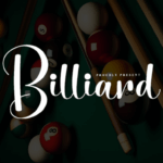 Billiard Font - Featured Image