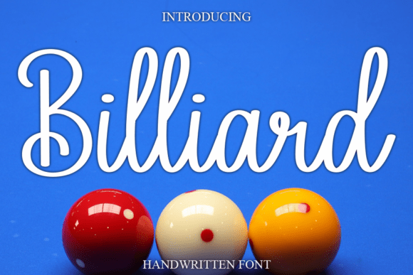 Billiard Font - Featured Image