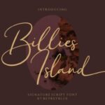 Billies Island Font - Featured Image