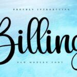 Billing Font - Featured Image