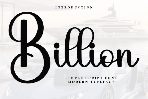 Billion Font - Featured Image