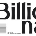 Billiona Font - Featured Image