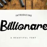 Billionare Font - Featured Image