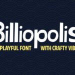 Billiopolis Font - Featured Image