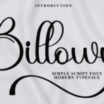 Billowy Font - Featured Image