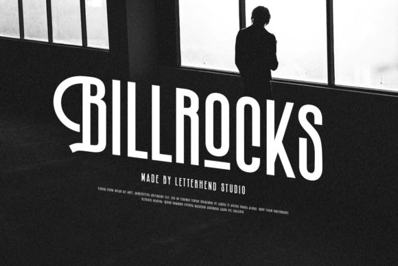 Billrocks Font - Featured Image