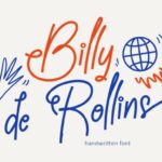Billy De Rollins Font - Featured Image