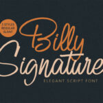 Billy Signature Font - Featured Image