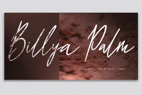 Billya Palm Font - Featured Image