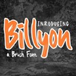 Billyon Font - Featured Image