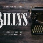 Billys Font - Featured Image