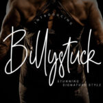 Billystuck Font - Featured Image