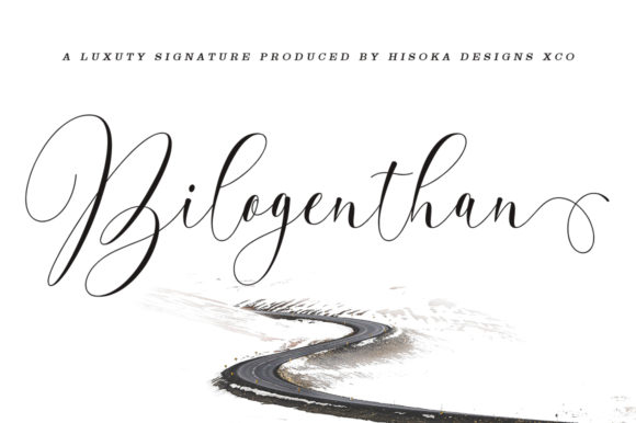 Bilogenthan Font - Featured Image
