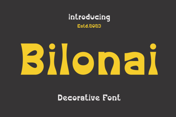 Bilonai Font - Featured Image