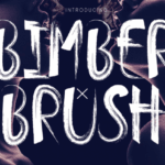 Bimber Brush Font - Featured Image
