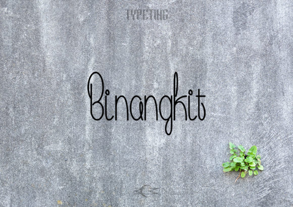 Binangkit Font - Featured Image