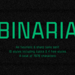 Binaria Family Font - Featured Image