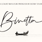Binetta Signature Font - Featured Image