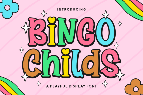 Bingo Childs Font - Featured Image