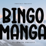 Bingo Manga Font - Featured Image