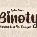 Binoty Font - Featured Image