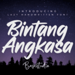 Bintang Angkasa Font - Featured Image