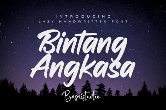 Bintang Angkasa Font - Featured Image