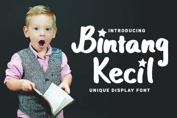 Bintang Kecil Font - Featured Image