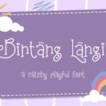Bintang Langit Font - Featured Image