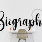 Biography Font - Featured Image