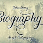 Biography Font - Featured Image