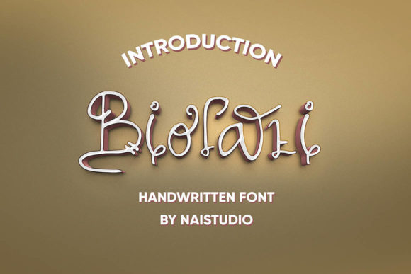 Biolati Font - Featured Image