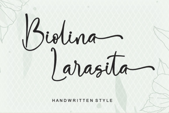 Biolina Larasita Font - Featured Image
