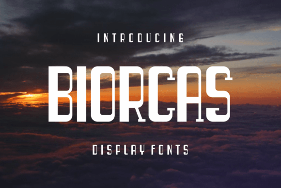 Biorcas Font - Featured Image