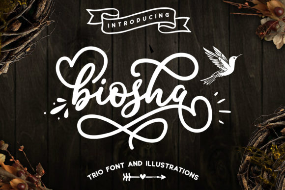 Biosha Font - Featured Image