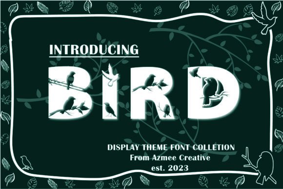 Bird Font - Featured Image