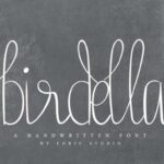 Birdella Font - Featured Image