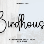 Birdhouse Font - Featured Image