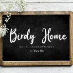 Birdy Home Font - Featured Image