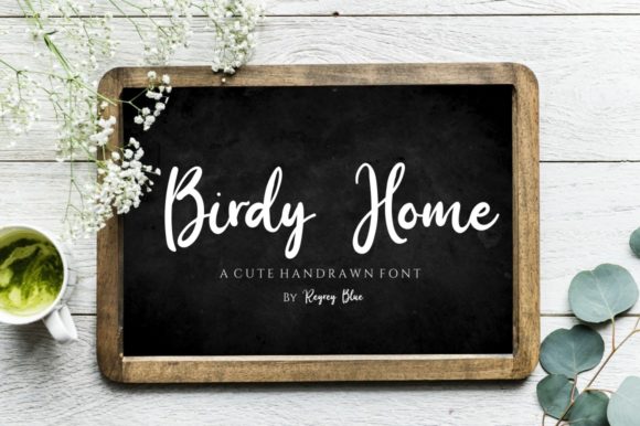 Birdy Home Font - Featured Image