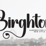 Birghton Font Font - Featured Image