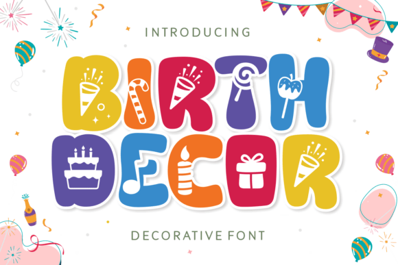 Birth Decor Font - Featured Image
