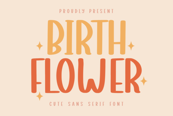 Birth Flower Font - Featured Image