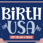 Birth USA Font - Featured Image