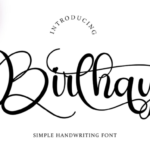 Birthay Font - Featured Image