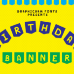 Birthday Banner Font - Featured Image