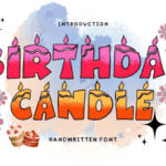 Birthday Candle Font - Featured Image