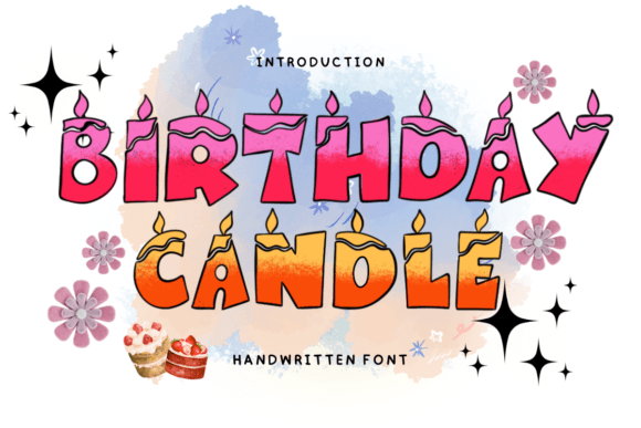 Birthday Candle Font - Featured Image