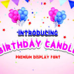 Birthday Candle Font - Featured Image
